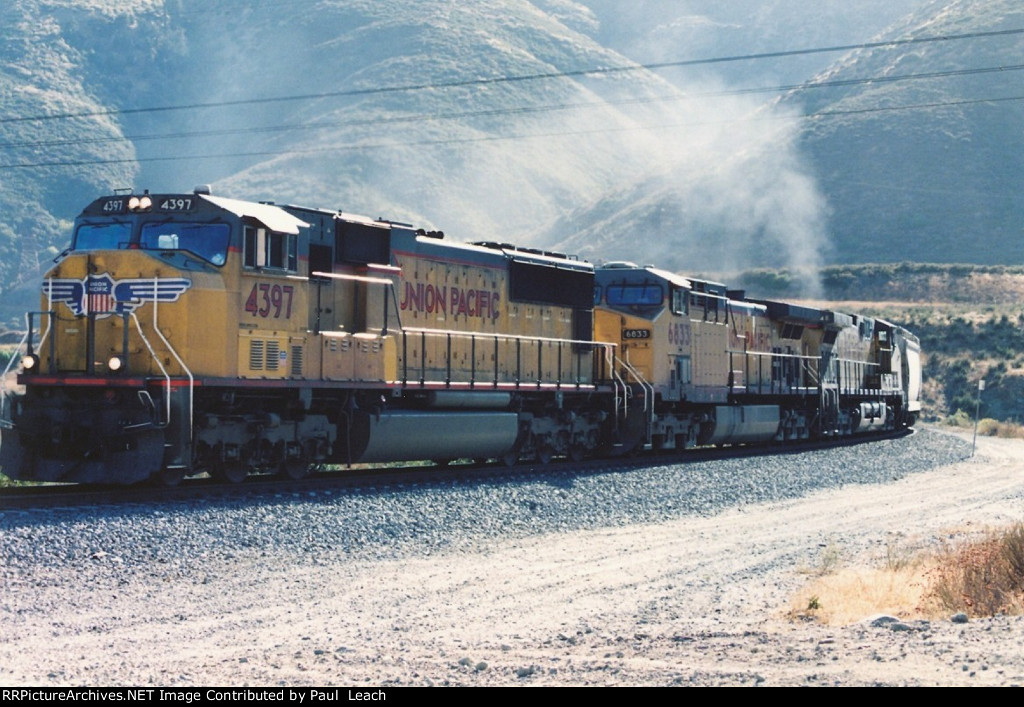 Westbound manifest on the cutoff